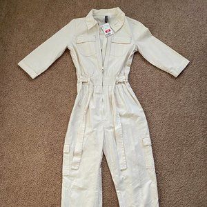 Off-White Cargo Pants Jumpsuit